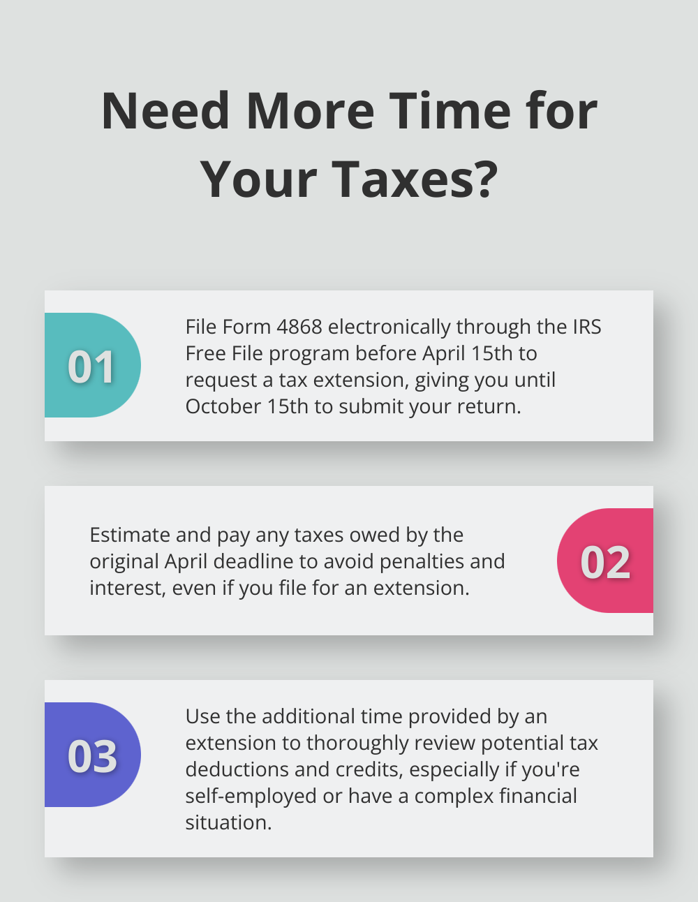 Infographic: Need More Time for Your Taxes?